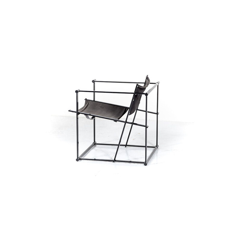 Vintage FM62 Lounge Chair by Radboud van Beekum for Pastoe 1970