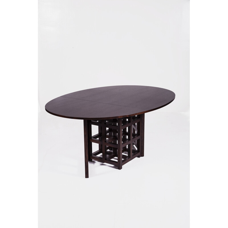 Vintage dining table by Charles Rennie Mackintosh for Cassina, 1970