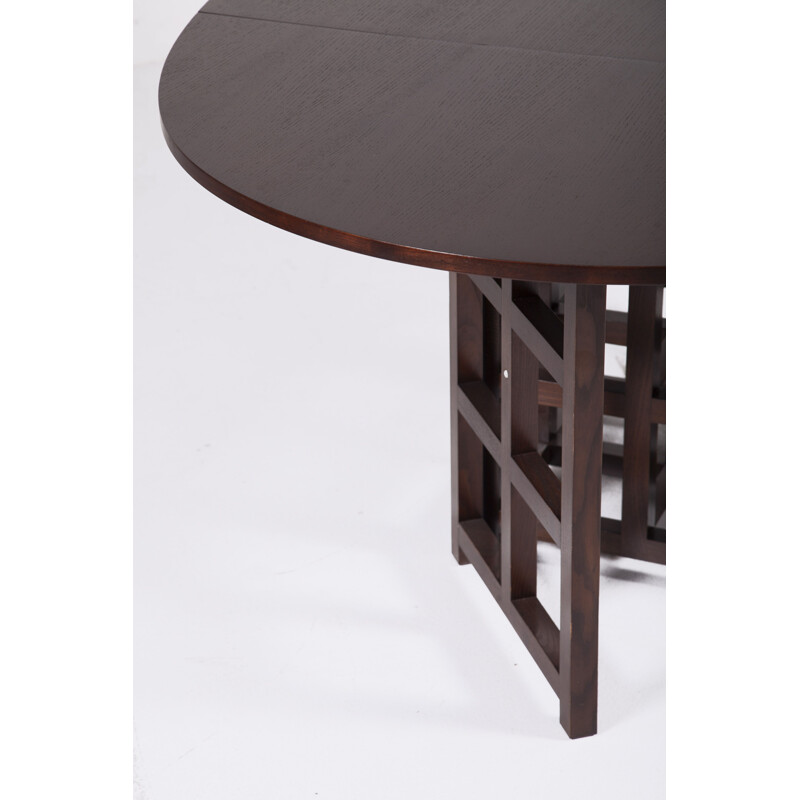 Vintage dining table by Charles Rennie Mackintosh for Cassina, 1970