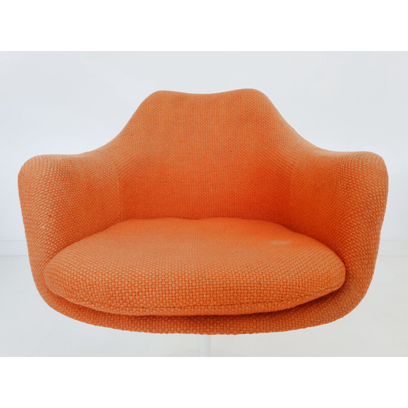 Set of 2 vintage tulip chairs by Eero Saarinen for Knoll, 1970s