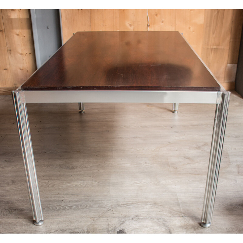 Large vintage dining table by George Ciancimino, 1970s