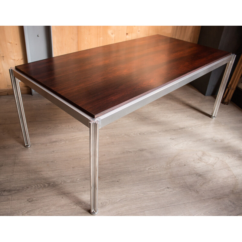 Large vintage dining table by George Ciancimino, 1970s