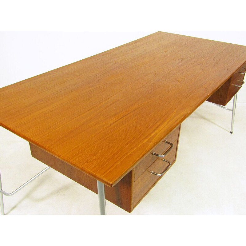 Vintage "202" desk in teak by Borge Mogensen, 1950