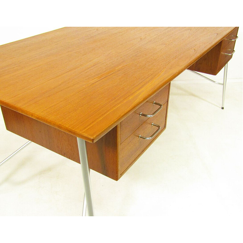 Vintage "202" desk in teak by Borge Mogensen, 1950