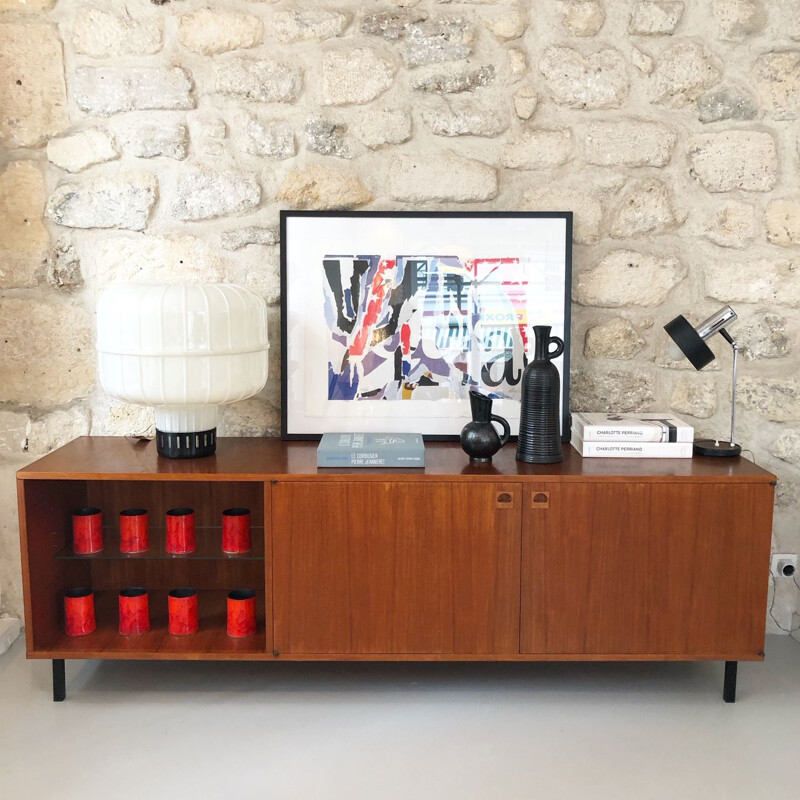 Vintage sideboard by André Monpoix for Meubles TV