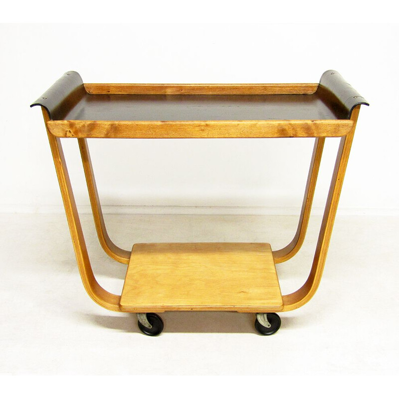 Vintage PB31 serving trolley by Cees Braakman for Pastoe 1950