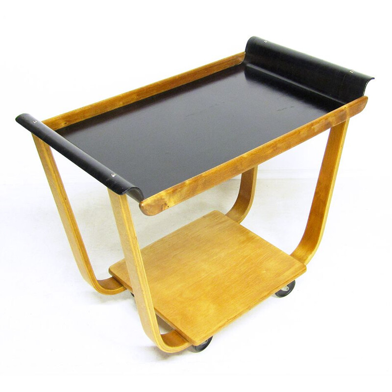 Vintage PB31 serving trolley by Cees Braakman for Pastoe 1950