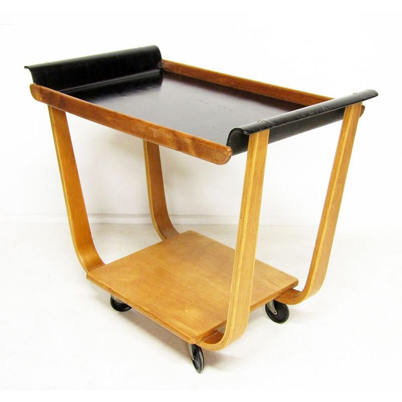 Vintage PB31 serving trolley by Cees Braakman for Pastoe 1950