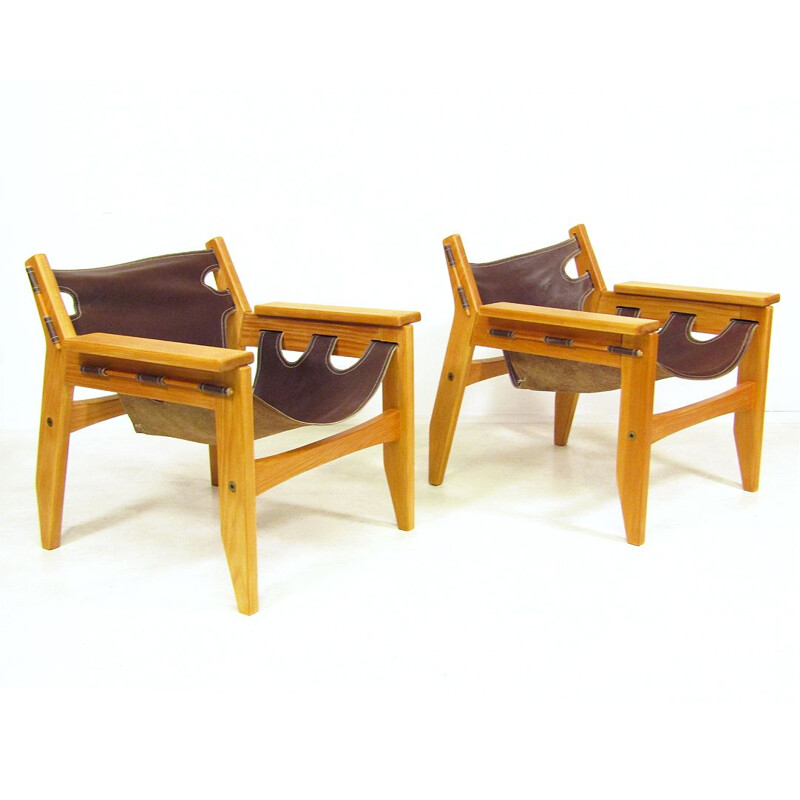 Pair of vintage chairs "Kilin" by Sergio Rodrigues, 1970