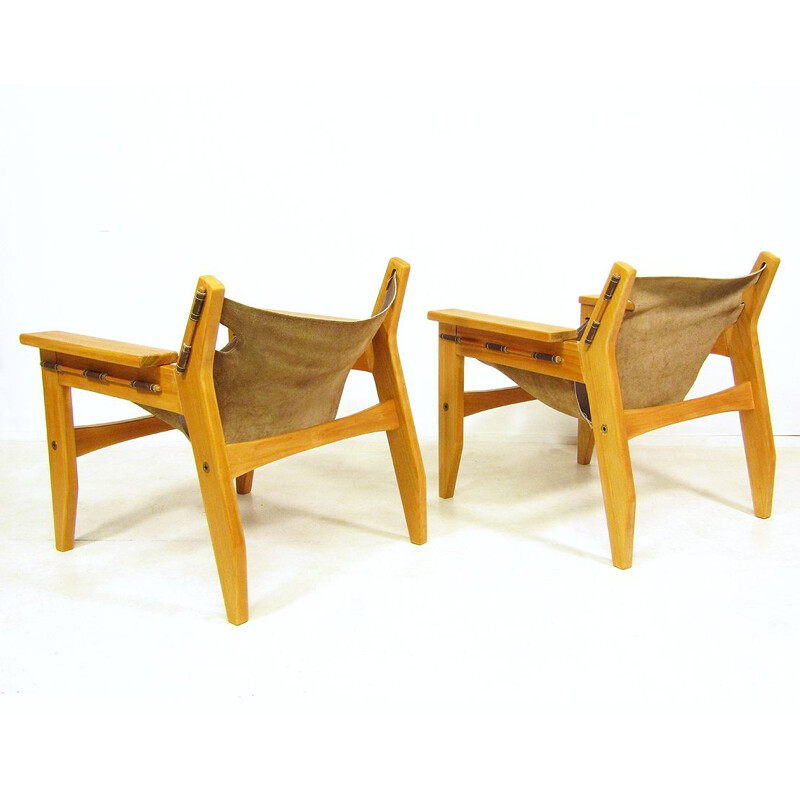 Pair of vintage chairs "Kilin" by Sergio Rodrigues, 1970