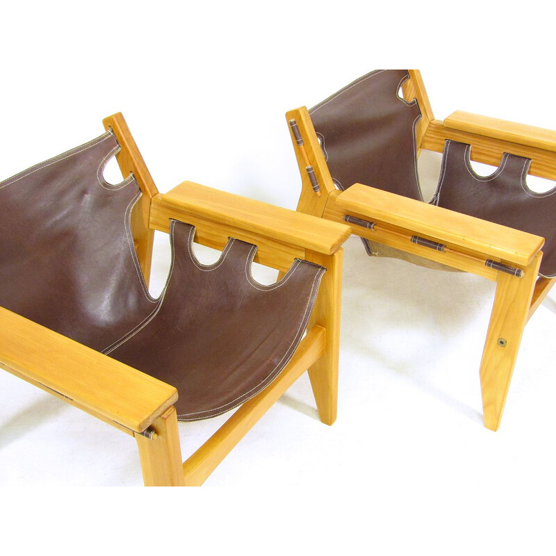 Pair of vintage chairs "Kilin" by Sergio Rodrigues, 1970