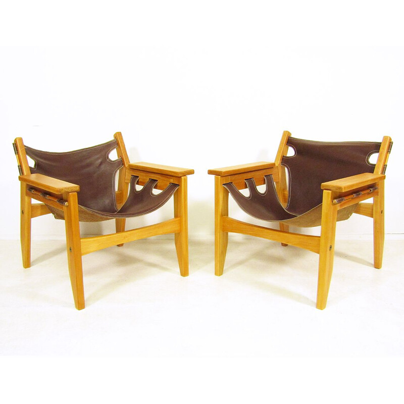 Pair of vintage chairs "Kilin" by Sergio Rodrigues, 1970