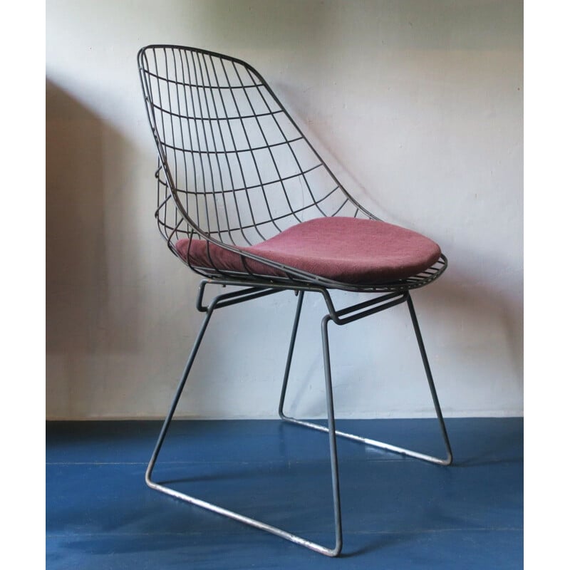 Chaise Vintage SM05 par Cees Braakman pour Pastoe, 1950