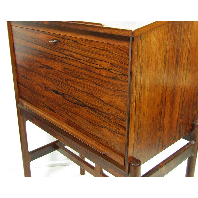 Vintage danish rosewood secretaire desk "Model 67" by Arne Wahl Iversen 1960