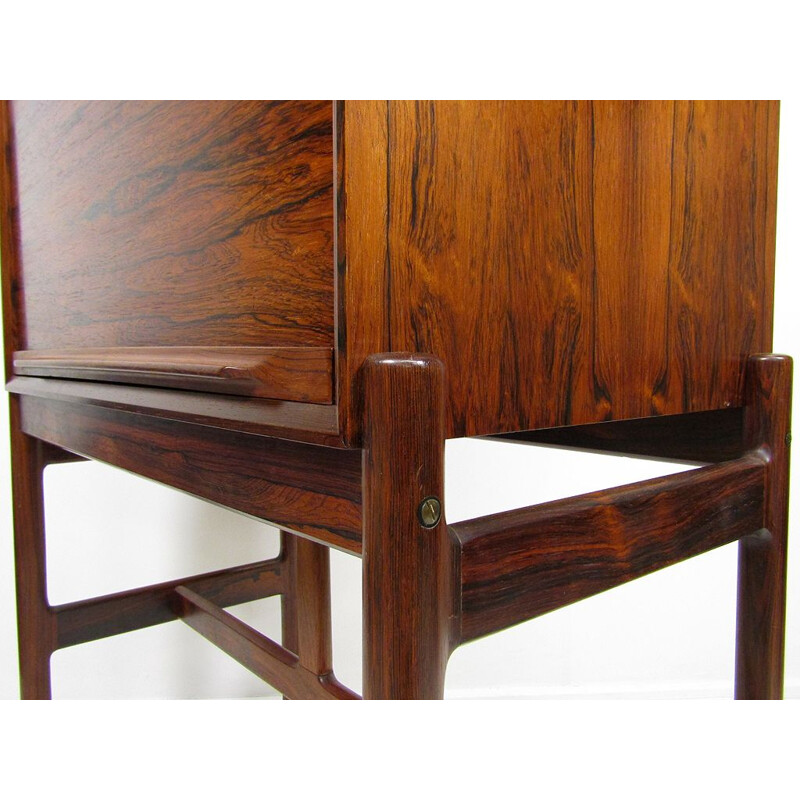 Vintage danish rosewood secretaire desk "Model 67" by Arne Wahl Iversen 1960