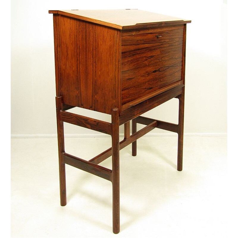 Vintage danish rosewood secretaire desk "Model 67" by Arne Wahl Iversen 1960