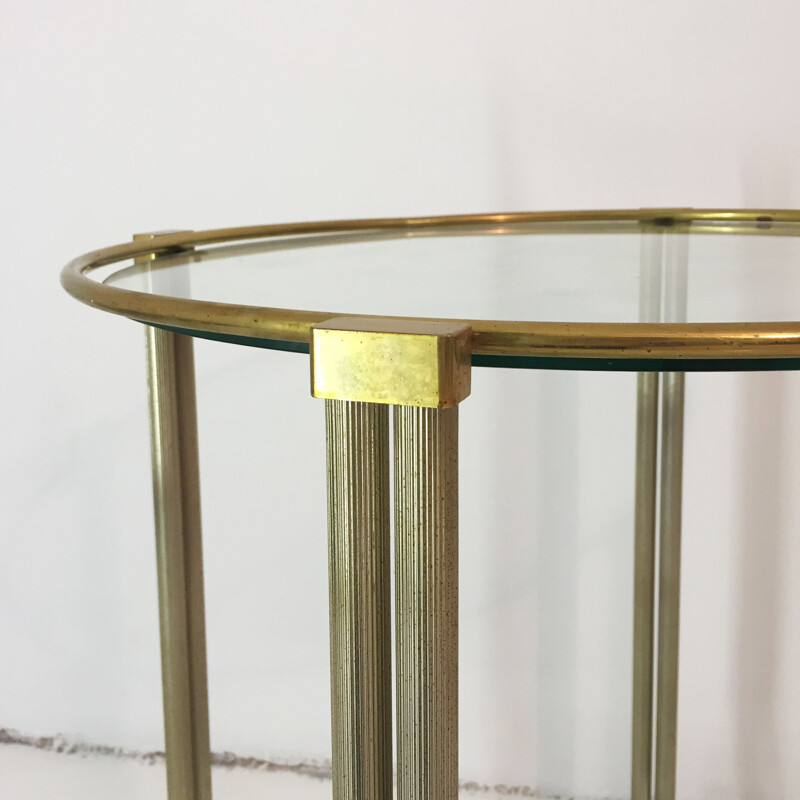 Vintage round drinks bar or trolley 1970