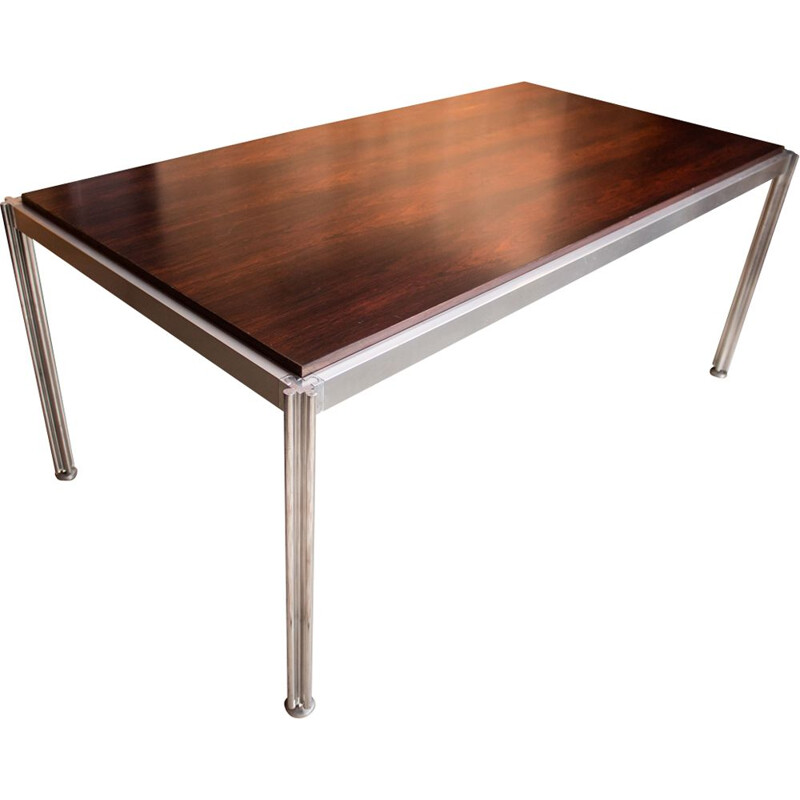 Large vintage dining table by George Ciancimino, 1970s