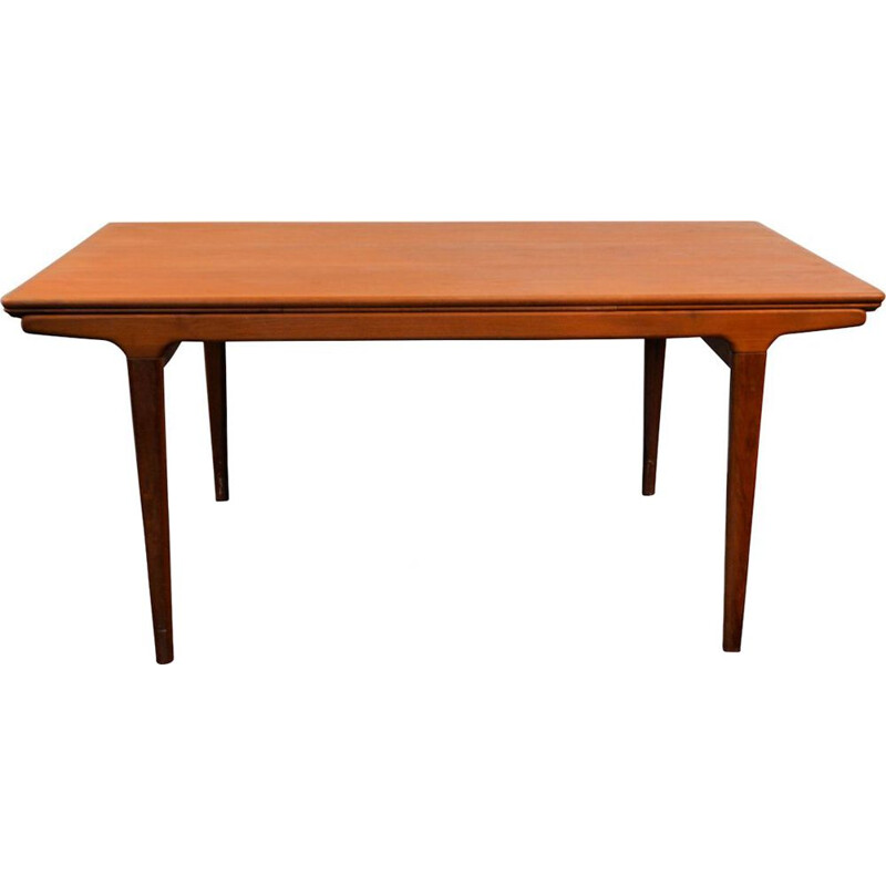 Vintage teak dining table by Johannes Andersen