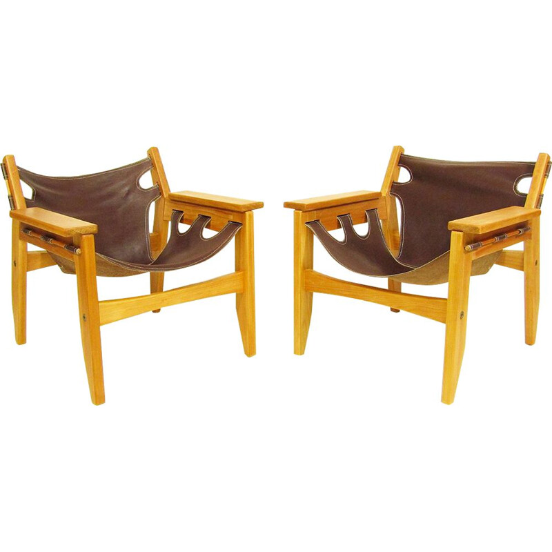 Pair of vintage chairs "Kilin" by Sergio Rodrigues, 1970