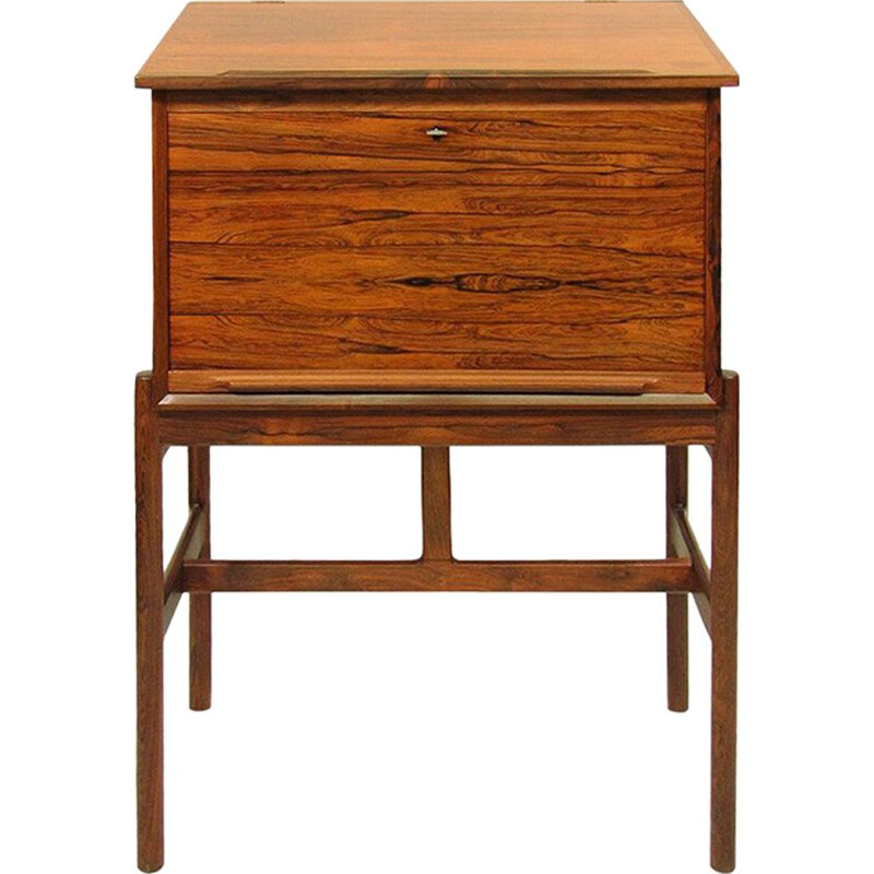 Vintage danish rosewood secretaire desk "Model 67" by Arne Wahl Iversen 1960