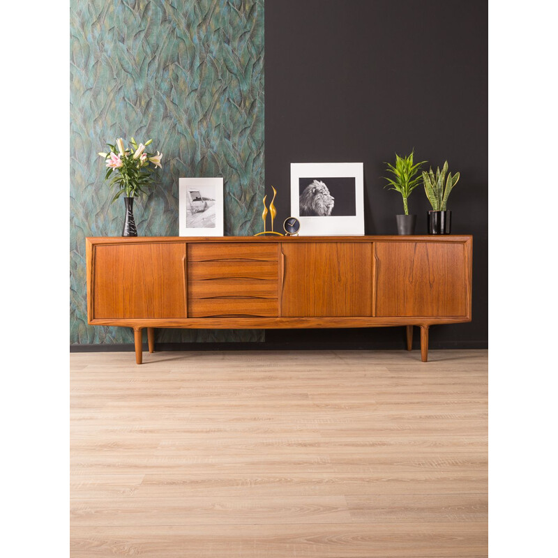 Long vintage Sideboard by Gunni Omann for Axel Christensen from the 1960s