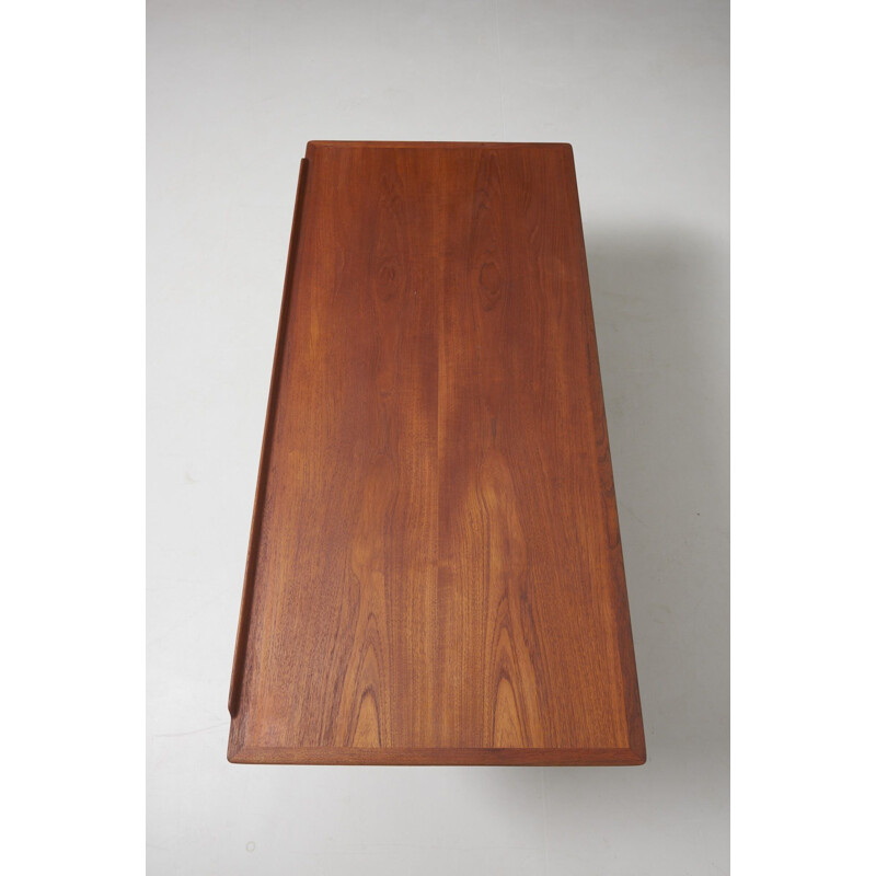 Vintage teak desk by Arne Vodder for Vamo, Denmark, 1960s