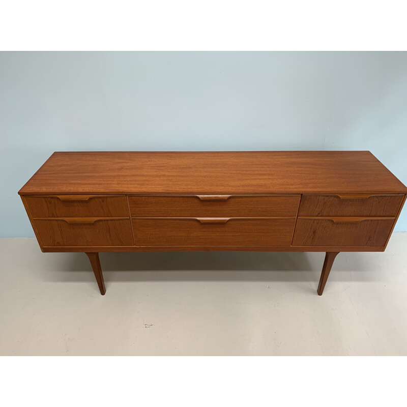 Vintage teak sideboard by Frank Guille for Austinsuite, 1960s