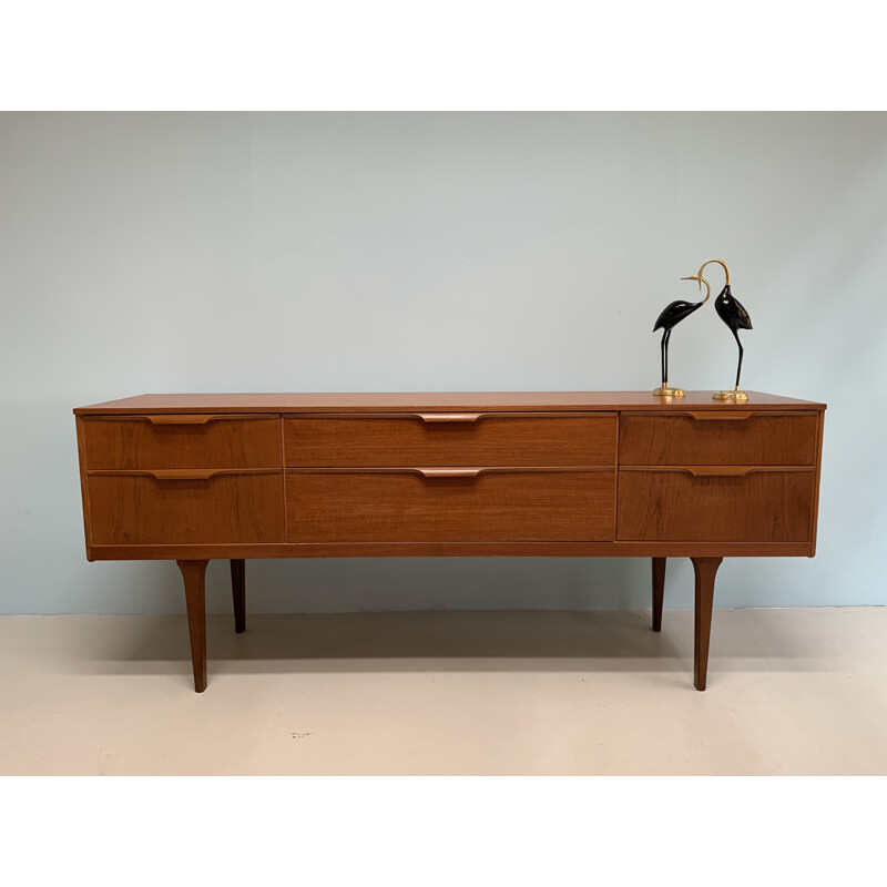 Vintage teak sideboard by Frank Guille for Austinsuite, 1960s