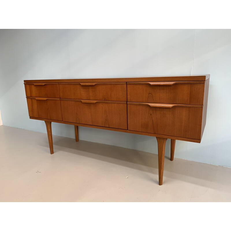 Vintage teak sideboard by Frank Guille for Austinsuite, 1960s