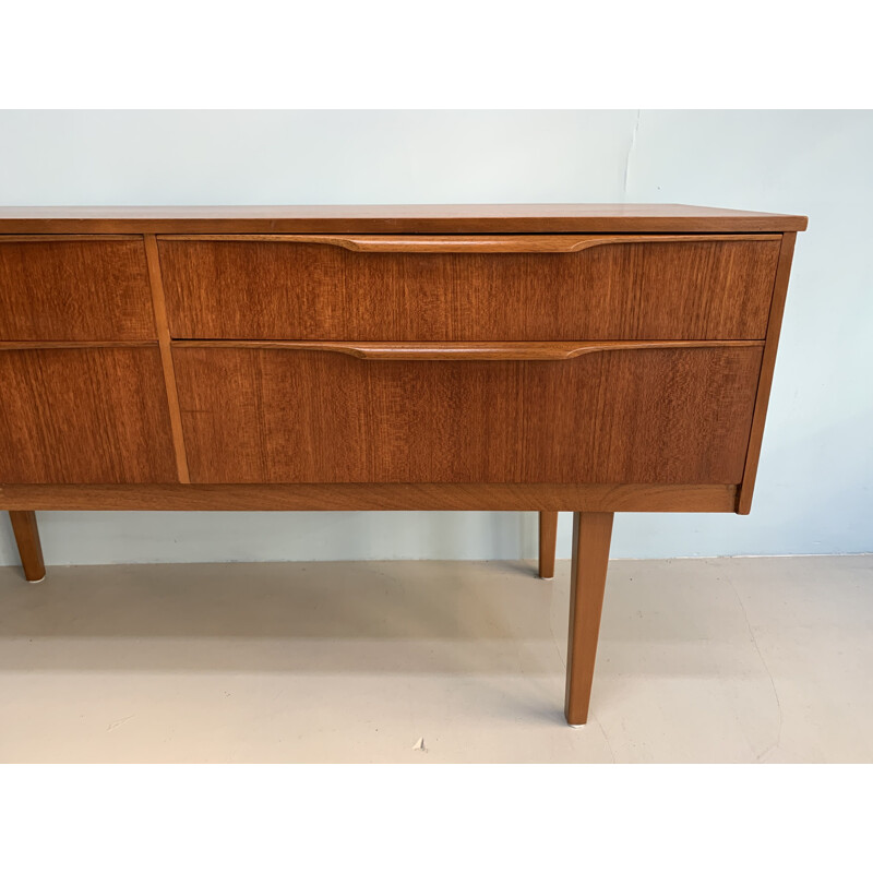 Vintage teak sideboard by Frank Guille for Austinsuite, England, 1960s