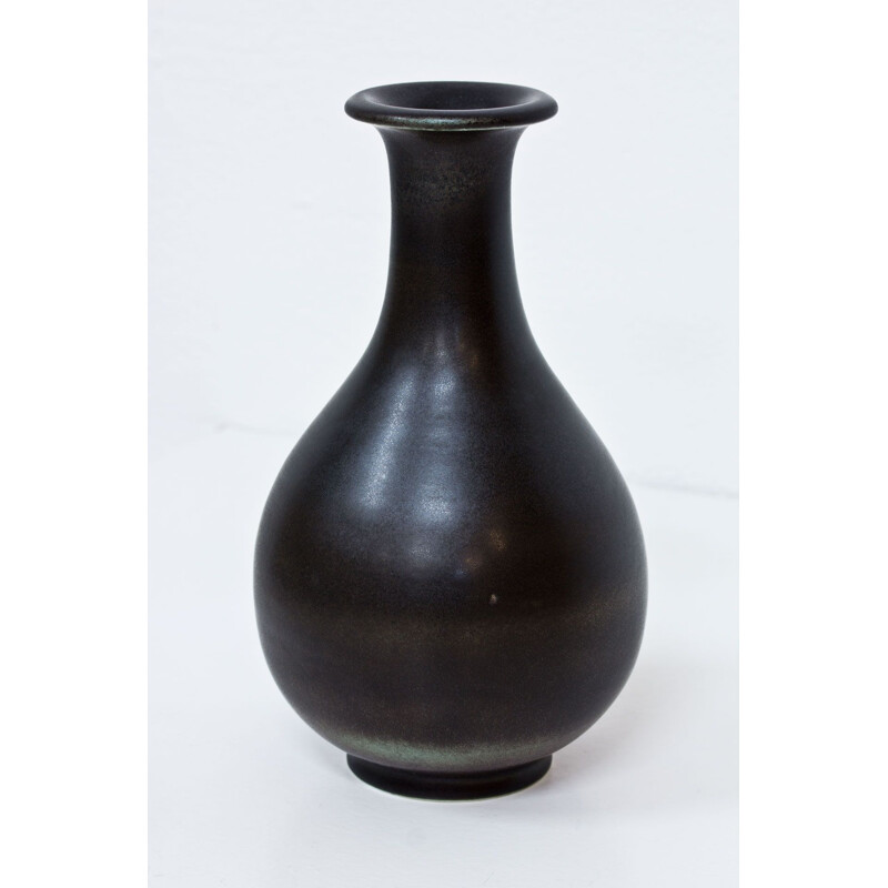 Vintage ceramic vase by Gunnar Nylund, Sweden, 1940s