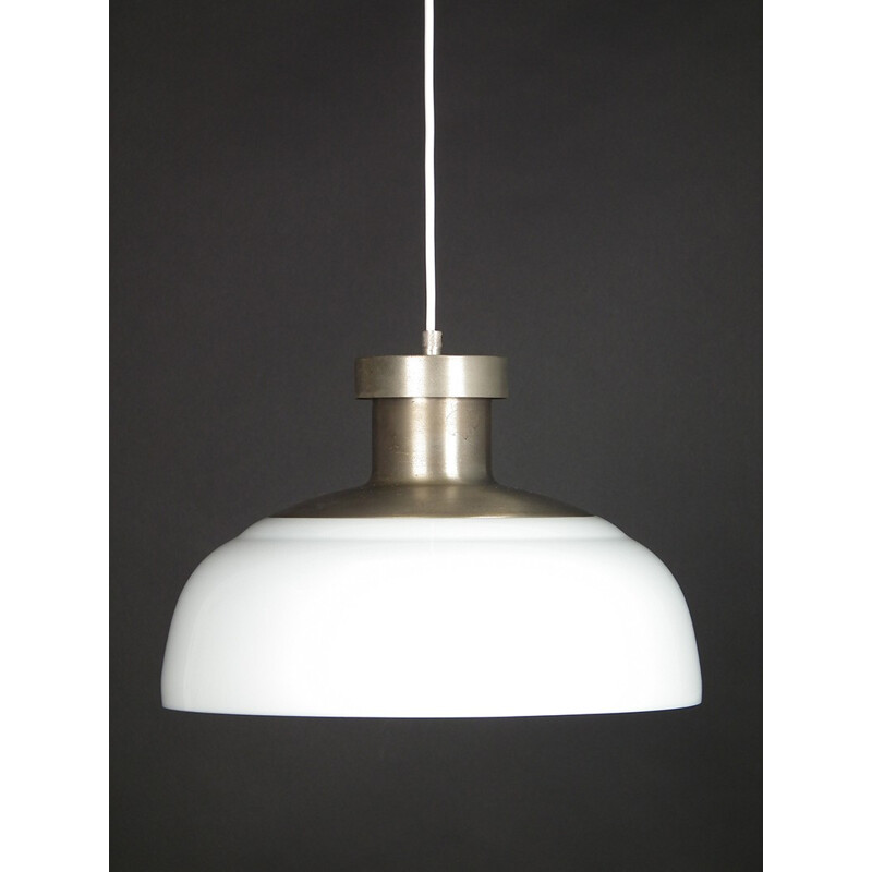 Kartell hanging lamp "4017" in plastic and metal, Achille CASTIGLIONI - 1960s