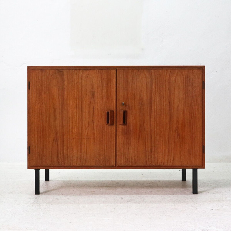 Vintage 2-doors sideboard in teak by Børge Mogensen for Søborg Møbler, 1950s