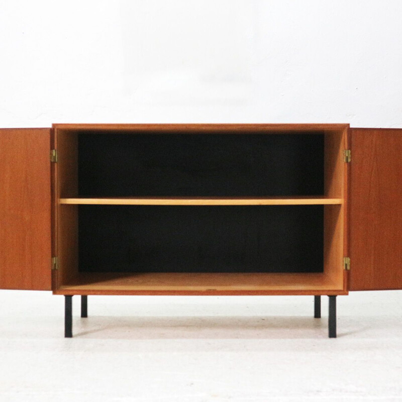 Vintage 2-doors sideboard in teak by Børge Mogensen for Søborg Møbler, 1950s