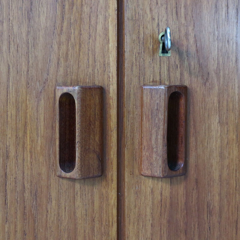 Vintage 2-doors sideboard in teak by Børge Mogensen for Søborg Møbler, 1950s