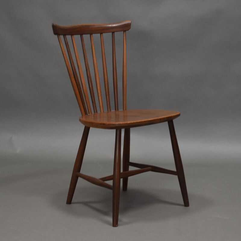 Vintage teak chair by Lena Larsson for Pastoe, 1950-60s