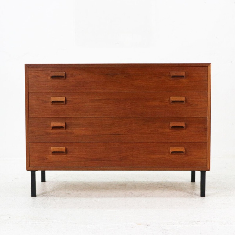 Vintage chest of drawers by Børge Mogensen for Søborg Møbler, Denmark, 1950s