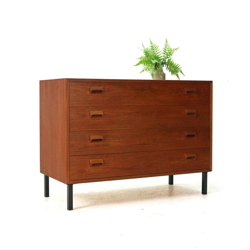 Vintage chest of drawers by Børge Mogensen for Søborg Møbler, Denmark, 1950s