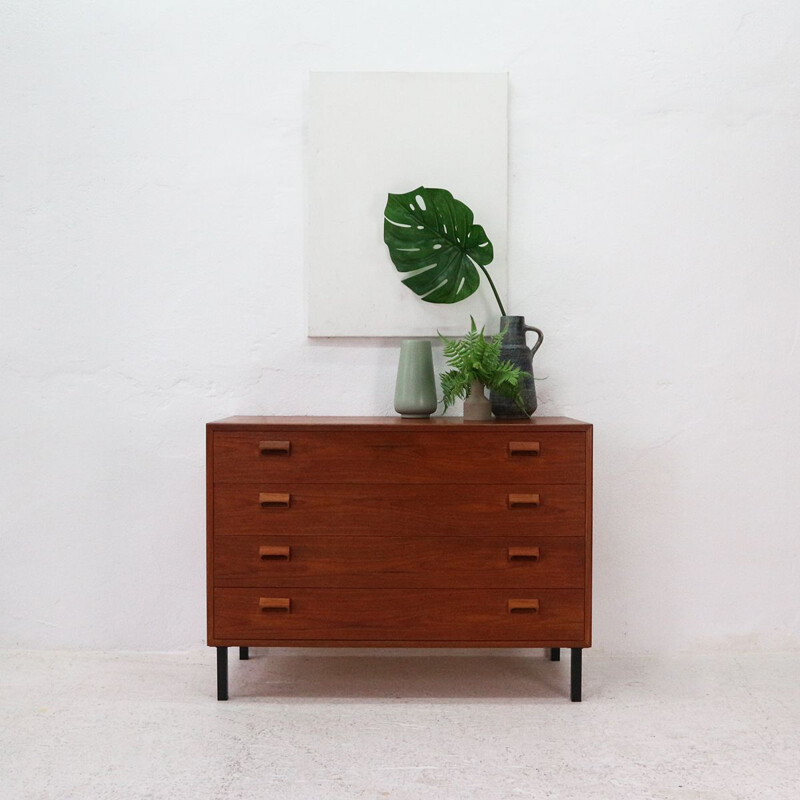 Vintage chest of drawers by Børge Mogensen for Søborg Møbler, Denmark, 1950s