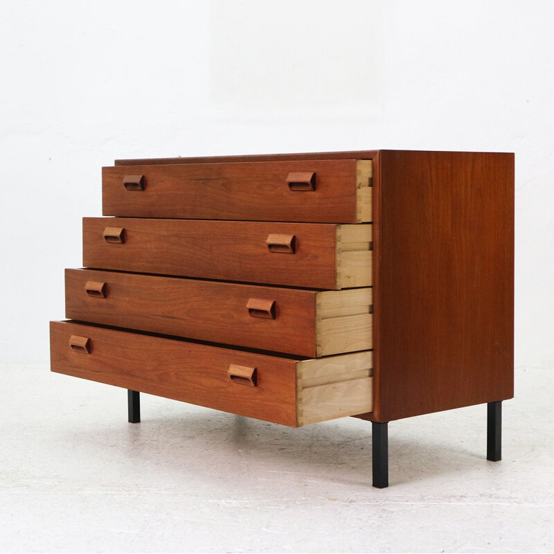 Vintage chest of drawers by Børge Mogensen for Søborg Møbler, Denmark, 1950s