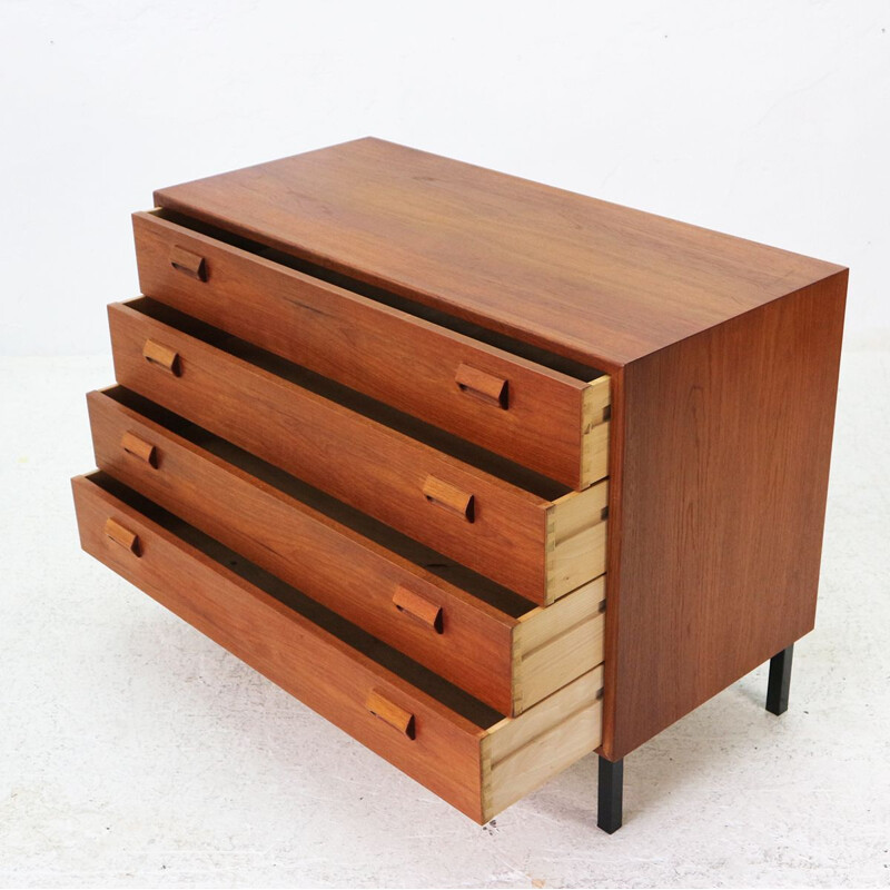 Vintage chest of drawers by Børge Mogensen for Søborg Møbler, Denmark, 1950s