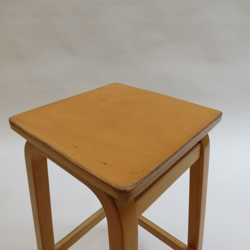 Vintage laboratory school stools by James Leonard for Esavian UK 1970