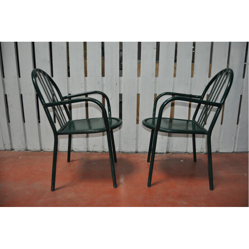 Pair of vintage armchairs, Robert MALLET STEVENS - 1930s