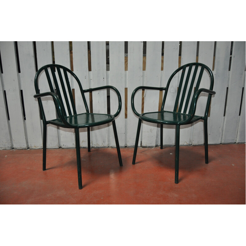 Pair of vintage armchairs, Robert MALLET STEVENS - 1930s