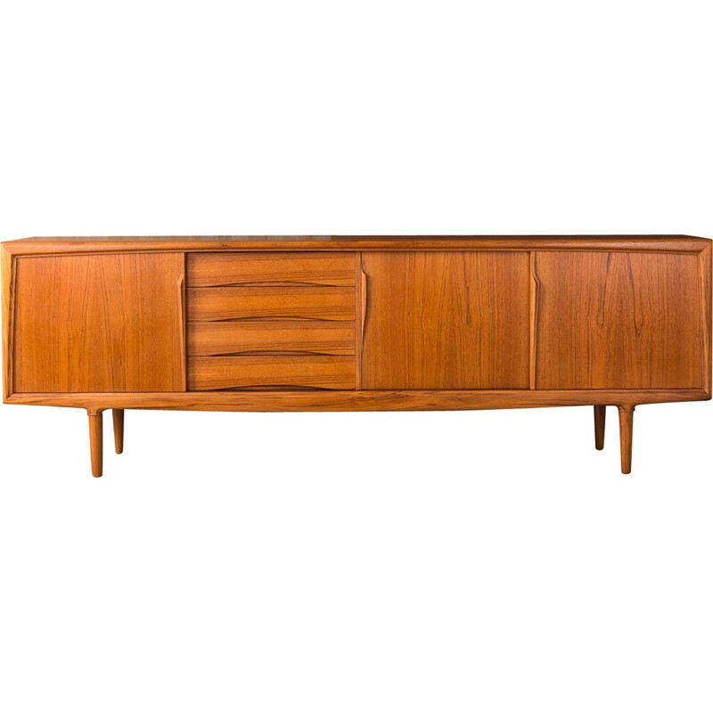 Long vintage Sideboard by Gunni Omann for Axel Christensen from the 1960s