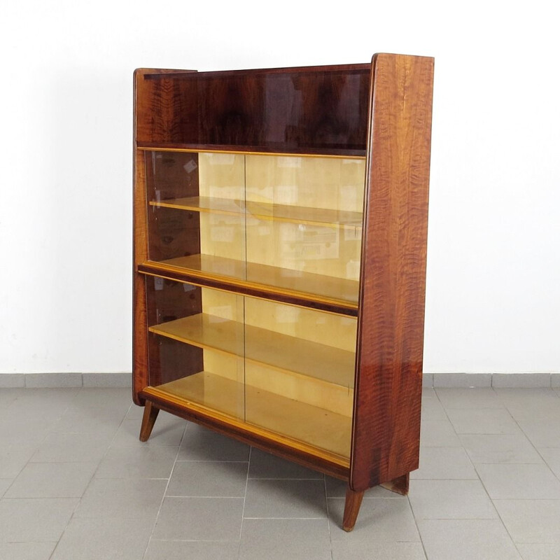 Vintage bookcase by Tatra Pravenec, Czechoslovakia, 1960