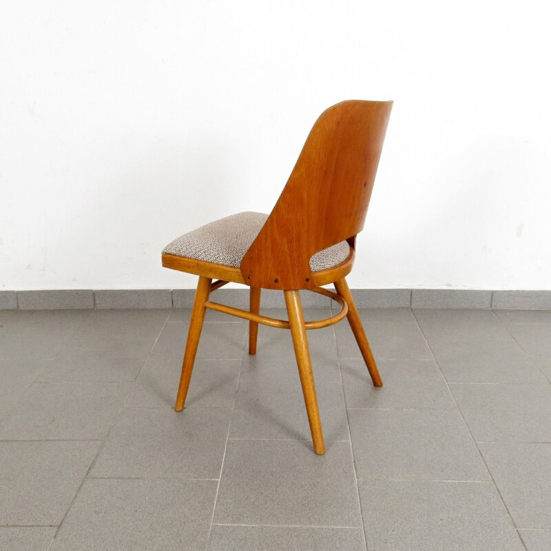 Set of 4 dining chairs by Ton, Czechoslovakia, 1960