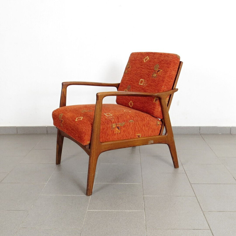 Pair of vintage armchairs by ULUV, 1960