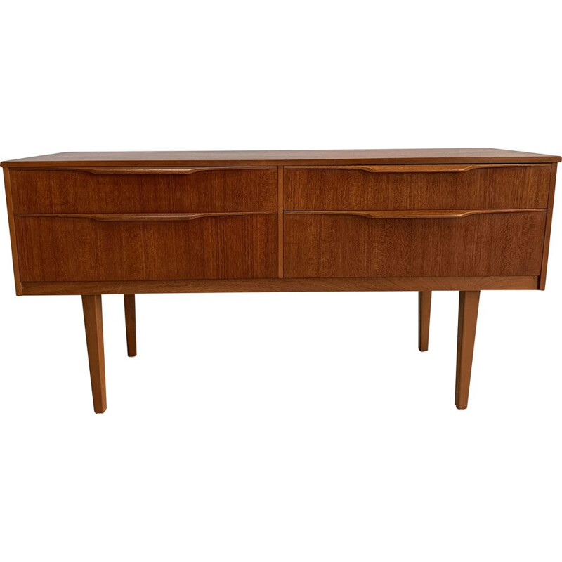 Vintage teak sideboard by Frank Guille for Austinsuite, England, 1960s